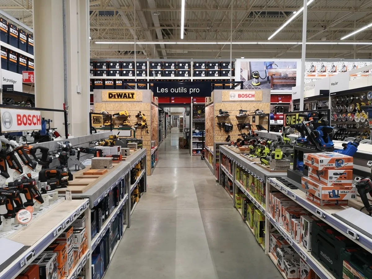 magasin de bricolage secateur electrique