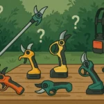 choisir secateur electrique types illustration.