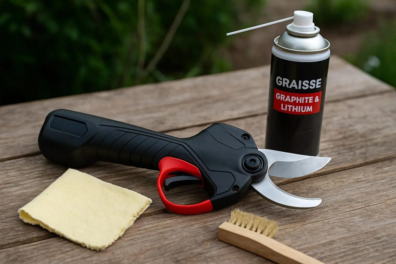 entretenir son secateur electriqur