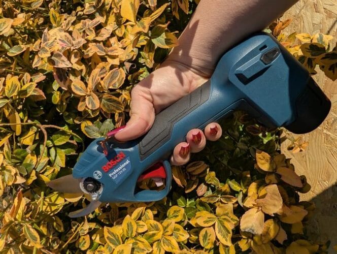 bosch pruner pro design et ergonomie